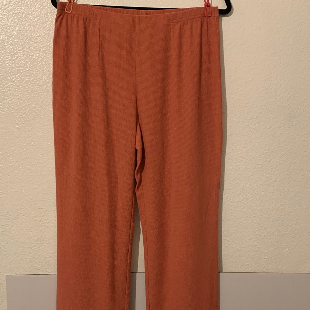 Chico's Terracotta Straight Leg Pants